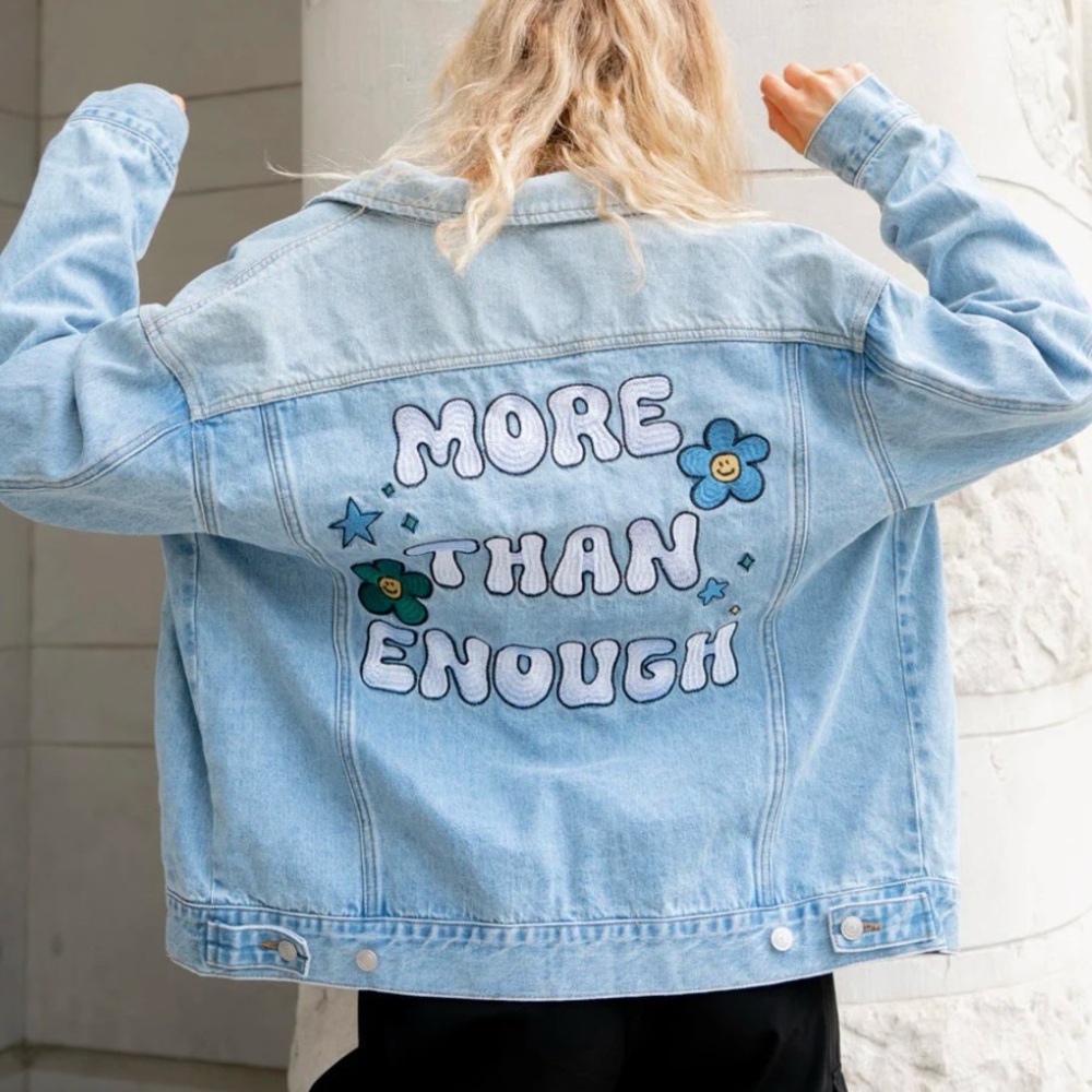 Elevated Faith ‘More Than Enough’ Jean Jacket